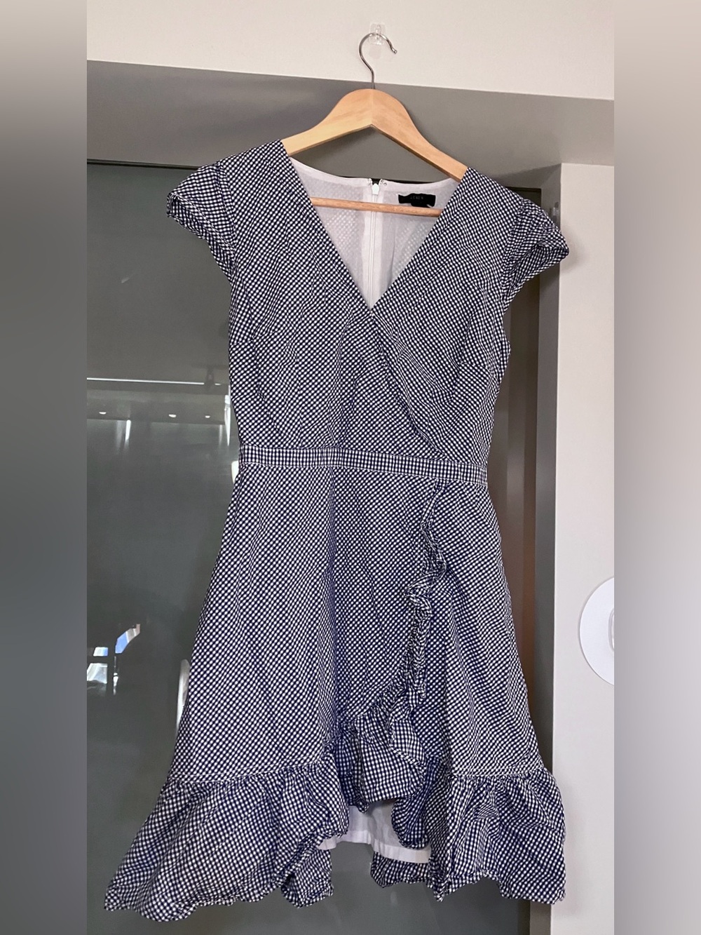 J. Crew Gingham Dress